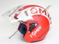 BUKÓSISAK RACELINE RR10 FLAT RED / WHITE L
